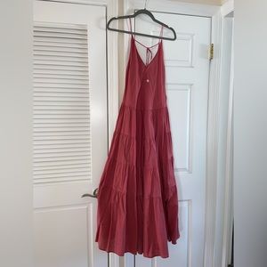 Dusty pink Free People dress